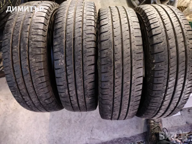 4бр.летни гуми MICHELIN 215/70/15C 109S DOT 0717, снимка 2 - Гуми и джанти - 49337592