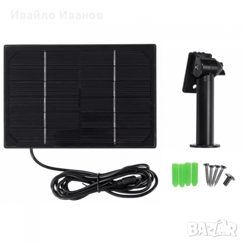 Соларно зарядно - 12V с батерии LiIon 18650 x6бр., снимка 2 - Друга електроника - 36243192