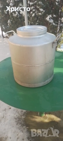 Алуминиев гюм за мляко 40 литра, снимка 2 - Други - 53829625