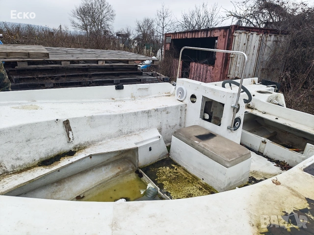 Лодка 6м със алуминиев колесар , снимка 5 - Воден транспорт - 53416484