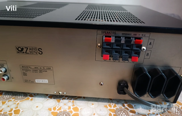 Sony TA-F300, снимка 6 - Ресийвъри, усилватели, смесителни пултове - 53775946