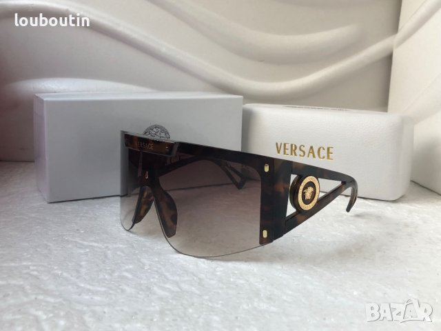 Versace MEDUSA ICON SHIELD слънчеви очила UV 400 защита, снимка 6 - Слънчеви и диоптрични очила - 38820809