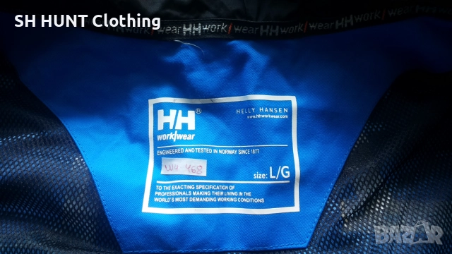 HELLY HANSEN 71047 CHELSEA Waterproof Work Jacket размер L работно яке водонепромокаемо W4-468, снимка 14 - Якета - 51967754