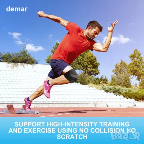 Наколенка Anoopsyche за мъже/жени с гел подложка и странични стабилизатори, снимка 2 - Други спортове - 49931000