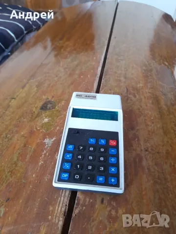 Стар калкулатор Interton Electronic PC 4010