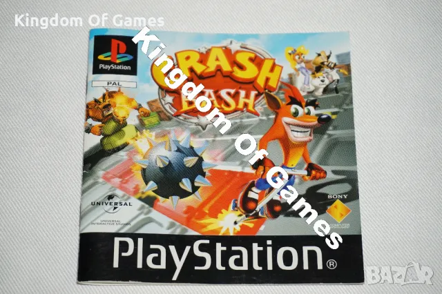 Игра за PS1 Crash Bash ТЕСТВАНА И РАБОТЕЩА, снимка 11 - Игри за PlayStation - 49291873