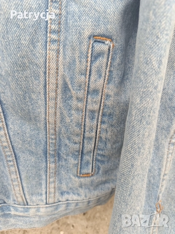 Vintage дънково яке 90s XL уникално , снимка 6 - Якета - 52025237