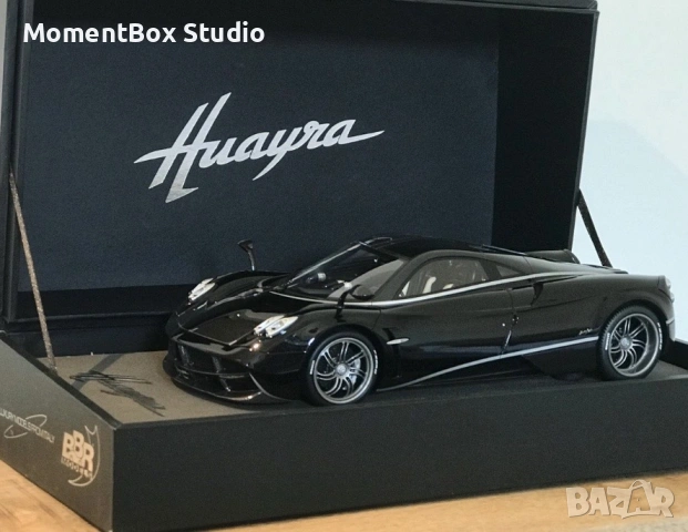 BBR PAGANI Huayra 1:18 метална количка, снимка 3 - Колекции - 53618769