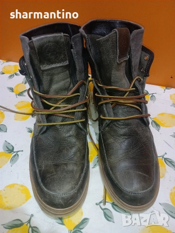 Brunotti N 46 кожени боти, снимка 3 - Мъжки боти - 53468619