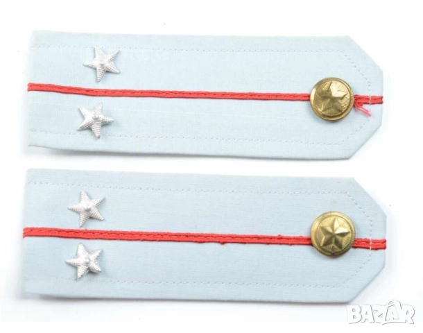 Пагони лейтенант Българска Народна Армия от 80 те години 