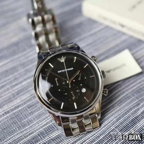 Emporio Armani AR11017 Lambda Chronograph. Нов мъжки часовник, снимка 6 - Мъжки - 38801357