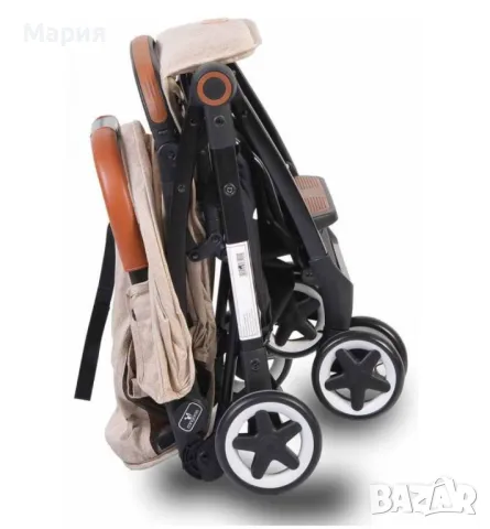 Лятна количка Cangaroo Paris в ГАРАНЦИЯ, снимка 6 - Детски колички - 49565091