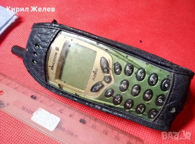 ERICSSON A2618 MADE in MALAYSIA Стар КОЛЕКЦИОНЕРСКИ МОБИЛЕН ТЕЛЕФОН GSM АПАРАТ ЕРИКСОН с КАЛЪФ 47682, снимка 1 - Колекции - 47609593