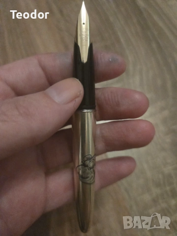 Pilot Silvern Turtles 14k Gold nib Fountain pen, снимка 5 - Други ценни предмети - 53686466