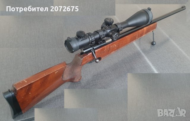 Малокалибрена пушка Anschutz Match mod. 54 cal. .22LR с оптика ZOS 10-40x60 SFE, снимка 2 - Бойно оръжие - 40073141