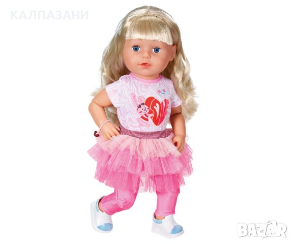 BABY Born - Кукла с дълга коса и аксесоари Sister Style&Play, 43 см Zapf Creation 833018, снимка 5 - Кукли - 42606386