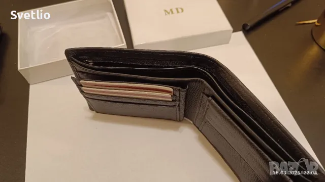 Продавам кожен портфейл, чисто нов., снимка 2 - Портфейли, портмонета - 50281078