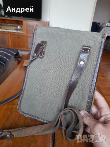 Стара командирска,офицерска чанта #16, снимка 3 - Антикварни и старинни предмети - 44734381