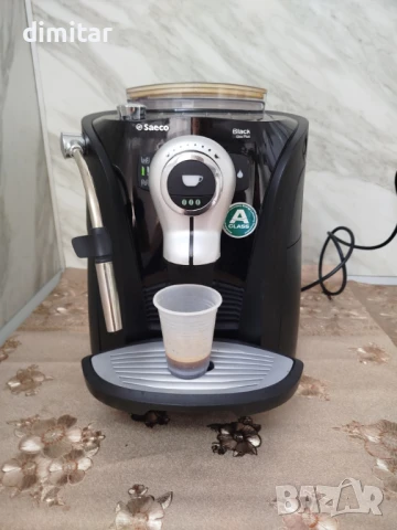 Кафе машина Saeco Black Giro Plus , снимка 8 - Кафемашини - 51167571