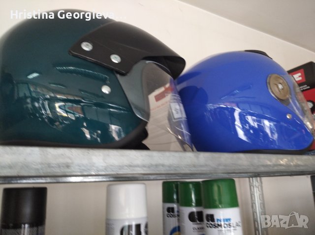 Каска -Скутер, снимка 13 - Аксесоари и консумативи - 22290272