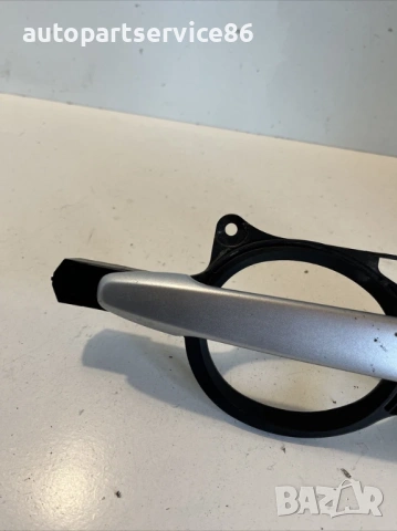 Предна дясна външна дръжка на врата сребриста за Peugeot 4007 2.2 HDI (2009), снимка 3 - Части - 53646223