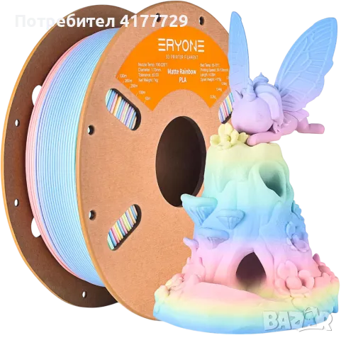 PLA Филаменти (DualSilk,TriSilk,Matte,Galaxy,Rainbow) за 3D FDM Print, снимка 10 - Консумативи за принтери - 49611391