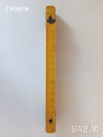 Дърводелски метър от соц-а, снимка 2 - Други инструменти - 48960855