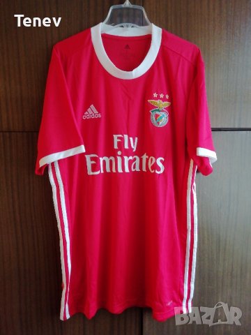 Benfica Adidas Нова Оригинална Футболна Тениска Фланелка Бенфика 