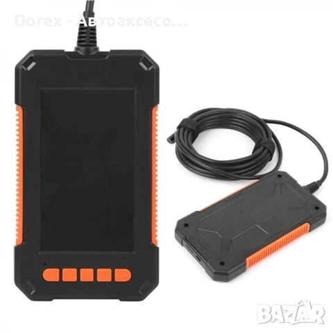 Pro Ендоскоп камера бороскоп + 4.3" дисплей с 5м кабел - професионален, снимка 8 - Аксесоари и консумативи - 53617912