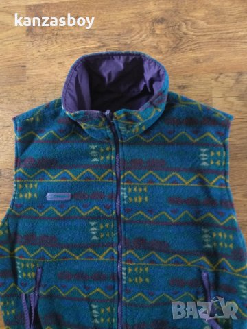  Columbia Vintage Reversible Vest - страхотен мъжки елек, снимка 3 - Други - 41729220