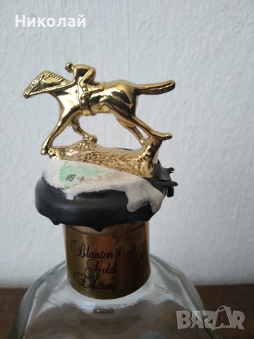 Графа / Бутилка / BLANTON’S GOLD (0,7L. 51,5%), снимка 3 - Други - 40224431