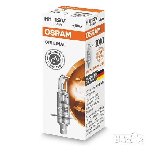 Халогенна крушка Osram H1, 12V, 55W