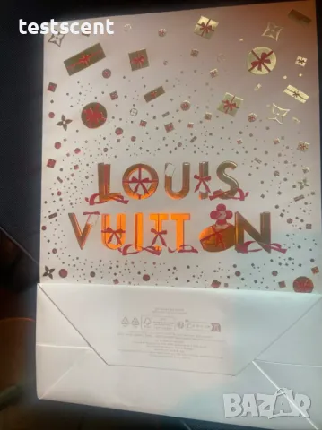 Бутикова подаръчна торба Louis Vuitton LV Christmas Holidays 2023 - 2024 Shopping Bag празнична, снимка 8 - Чанти - 48421523