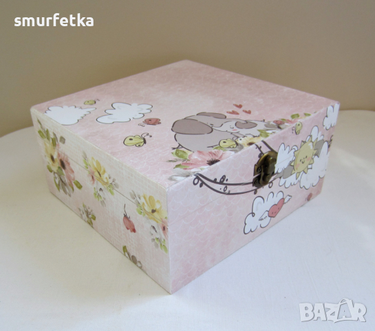 Кутия за бебешки спомени/ съкровища, снимка 3 - Други - 29717877