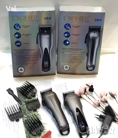 Машинка за подстригване CRONIER CR-8 с LCD дисплей с течен кристал SHAV21, снимка 7 - Машинки за подстригване - 53761204