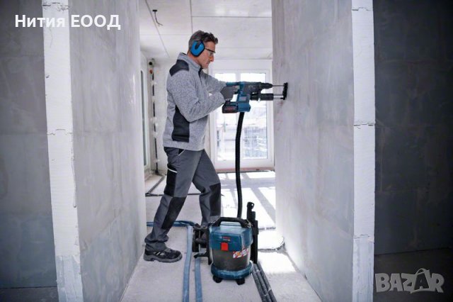 Bosch GAS18V-10 Акумулаторна прахосмукачка (06019C6302), solo вариант без батерии, снимка 3 - Други инструменти - 39129337
