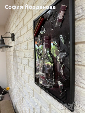 Картина с епоксидна смола , снимка 2 - Картини - 51899098