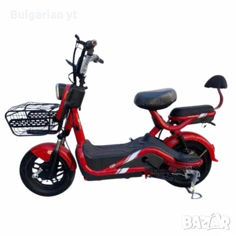 Електрически велосипед motor9 48V12AH – Максимална скорост 45 км/ч, 500W , снимка 2 - Велосипеди - 50441932