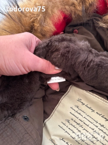 Страхотно яке с голям пух лисица, снимка 8 - Якета - 53030649