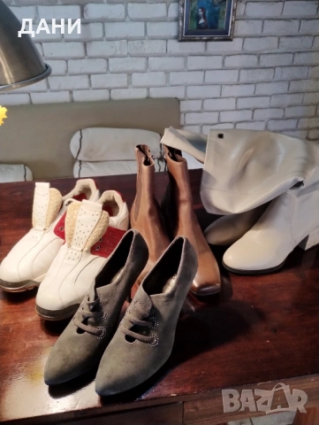 Обувки за голф Адидас 44 номер и дамски обувки, боти ботуши 38, снимка 10 - Други спортове - 53740668