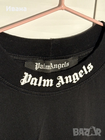 Черна тениска, снимка 2 - Тениски - 53526087