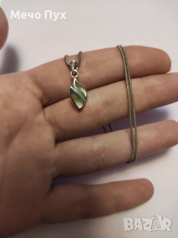 Сребърно колие (96), снимка 6 - Колиета, медальони, синджири - 39131295