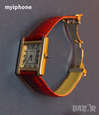 Луксозен дамски часовник Cartier, снимка 11 - Дамски - 49364233