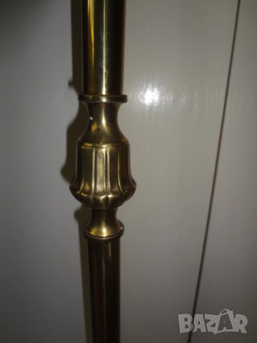 Лампион от Германия със стойка от месинг, снимка 12 - Лампиони - 52938995