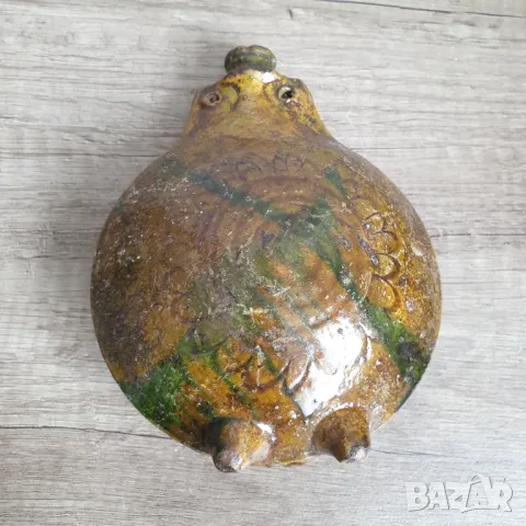 Стара керамична пинта,павурче, снимка 10 - Антикварни и старинни предмети - 49594756