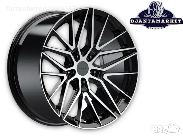 Разпродажба 18'' 5х112 Джанти ARCEO Black Diamond Volkswagen Audi Mercedes‑Benz