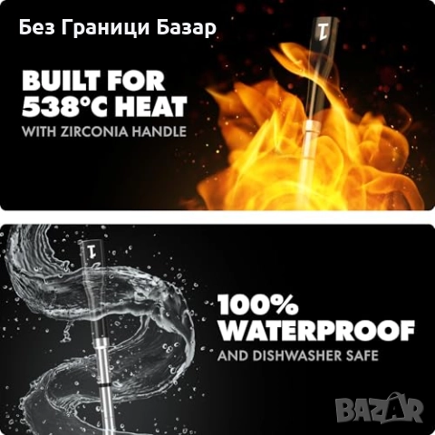 Нов Дигитален смарт термометър за месо BBQ грил фурна с 5 сензора и смарт хъб, снимка 3 - Други - 52828091