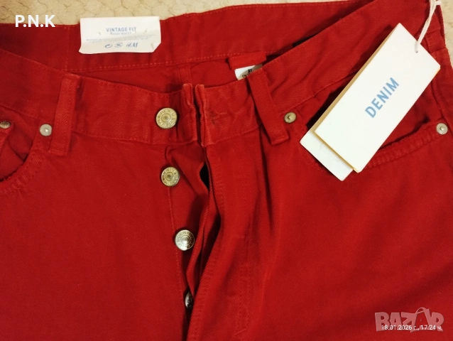 Нови дамски маркови дънки DENIM на символична цена, снимка 4 - Дънки - 53142822