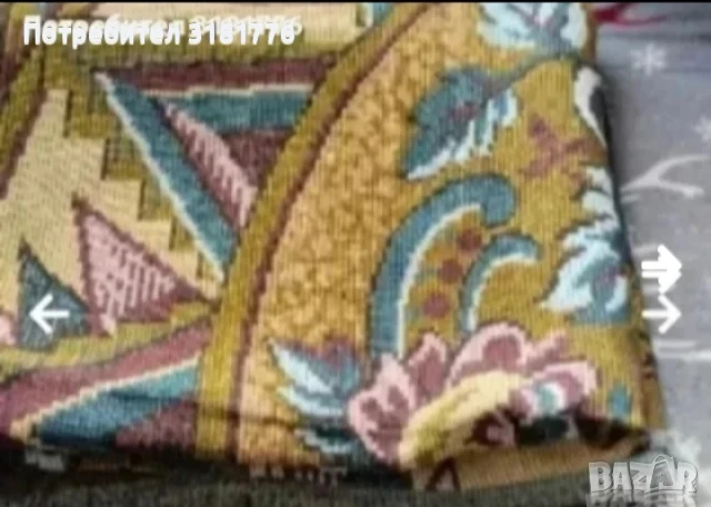 Жакардова покривка за маса., снимка 1