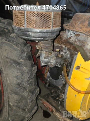 Мотокултиватор с плуг и фрезичка работещ!, снимка 5 - Градинска техника - 53056302